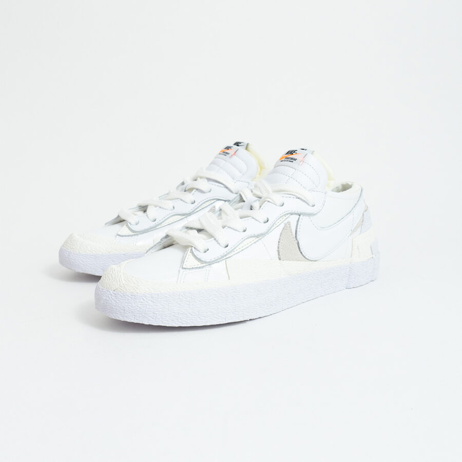 BLAZER LOW SACAI WHITE PATENT