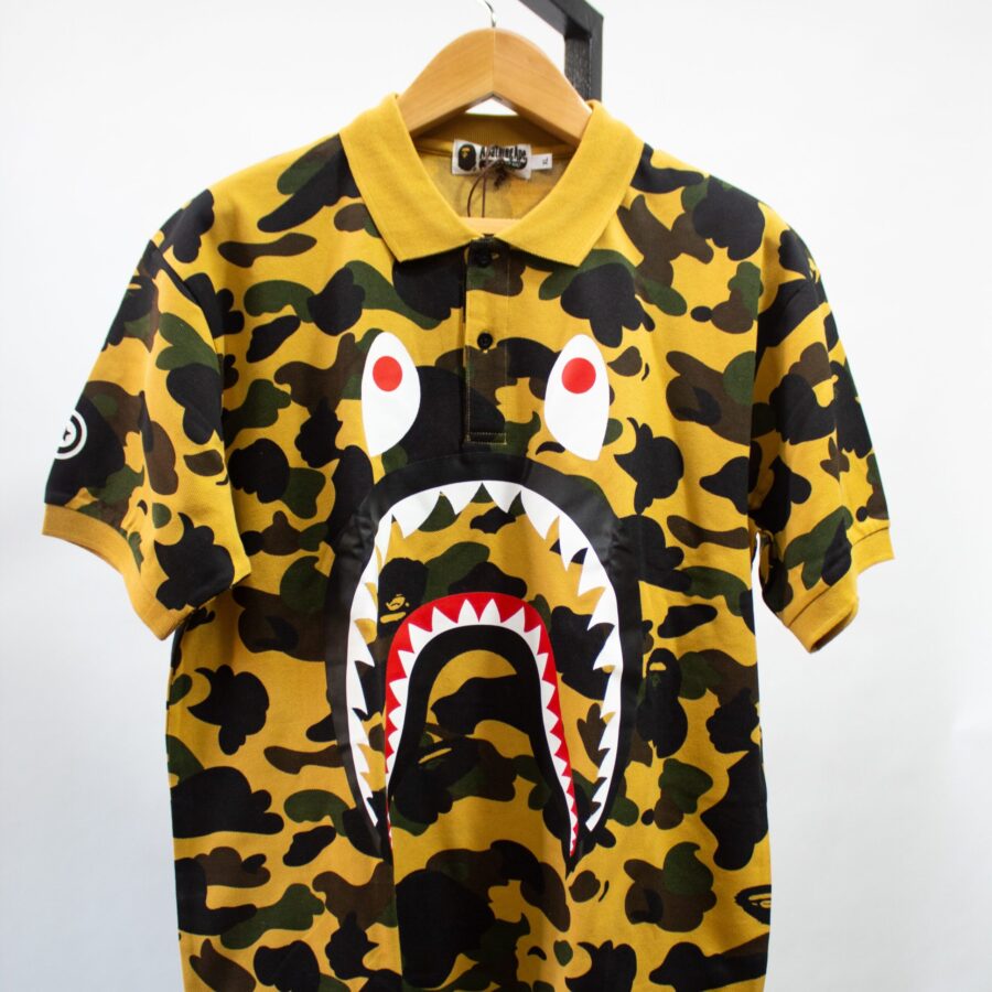 BAPE POLO CAMO