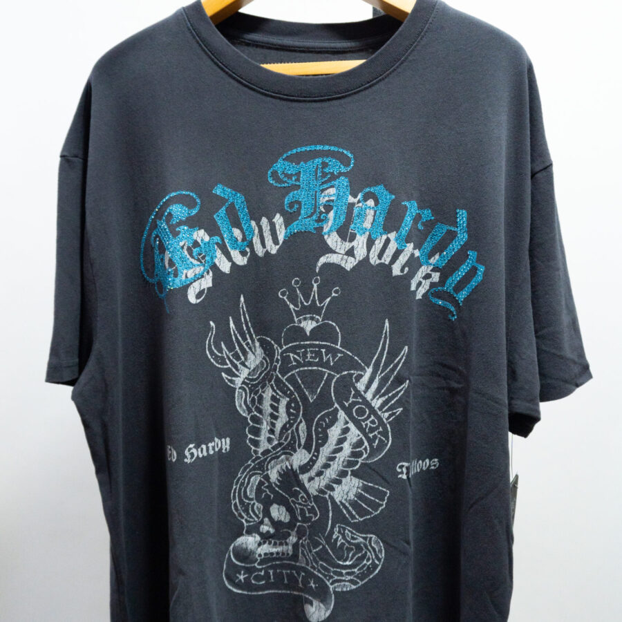 ED HARDY RHINESTONE NYC EAGLE