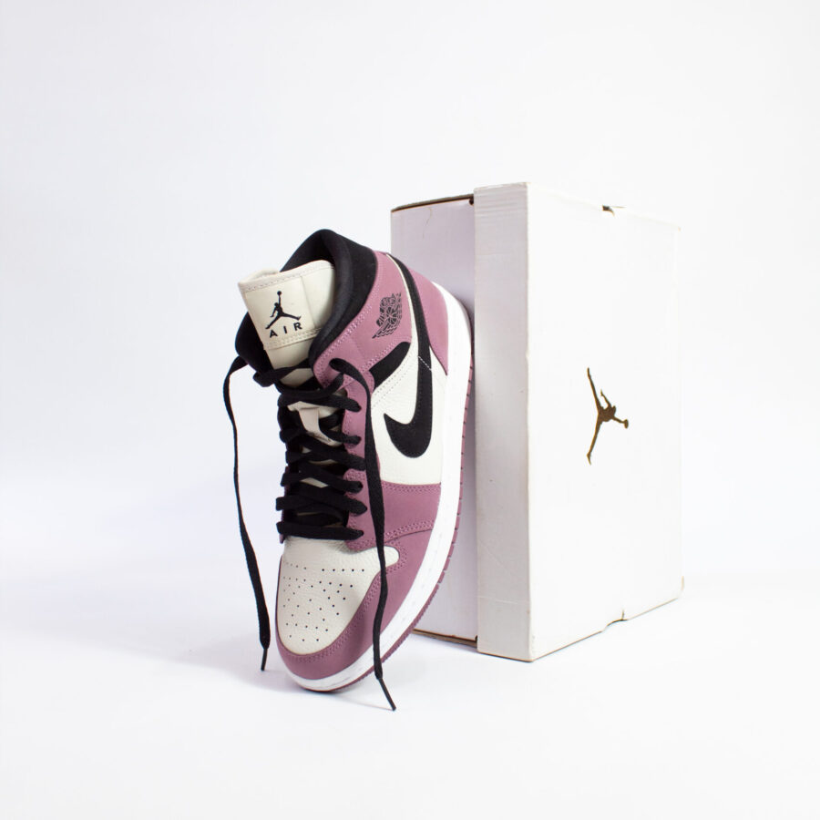 JORDAN 1 MID MULBERRY