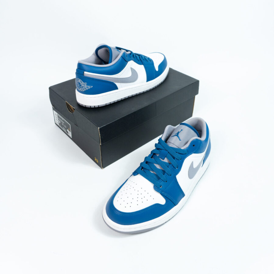 JORDAN 1 LOW TRUE BLUE