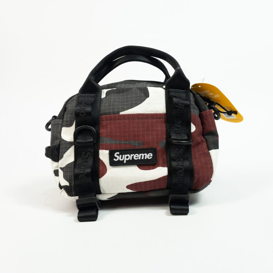 SUPREME MINI DUFFLE BAG CAMO
