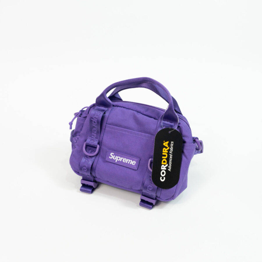 SUPREME MINI DUFFLE BAG PURPLE
