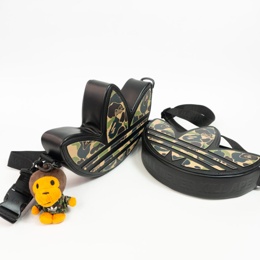 BAPE X ADIDAS TREFOIL BAG