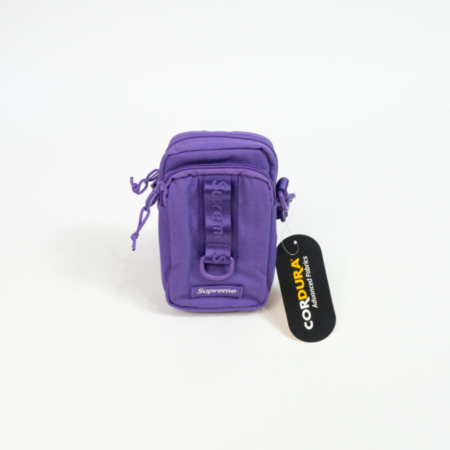 SUPREME SHOULDER  BAG PURPLE