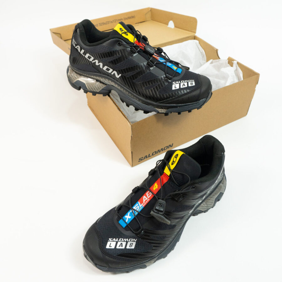 SALOMON OG XT-4  BLACK METALLIC SILVER