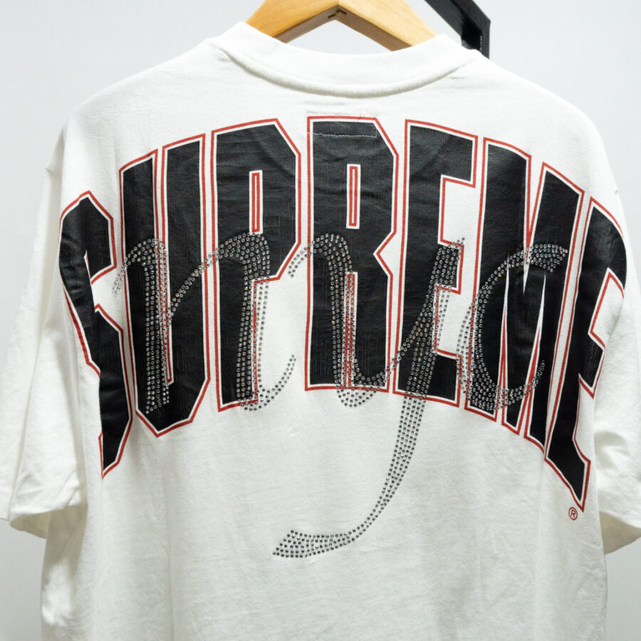 SUPREME RHINESTONE SCRIPT