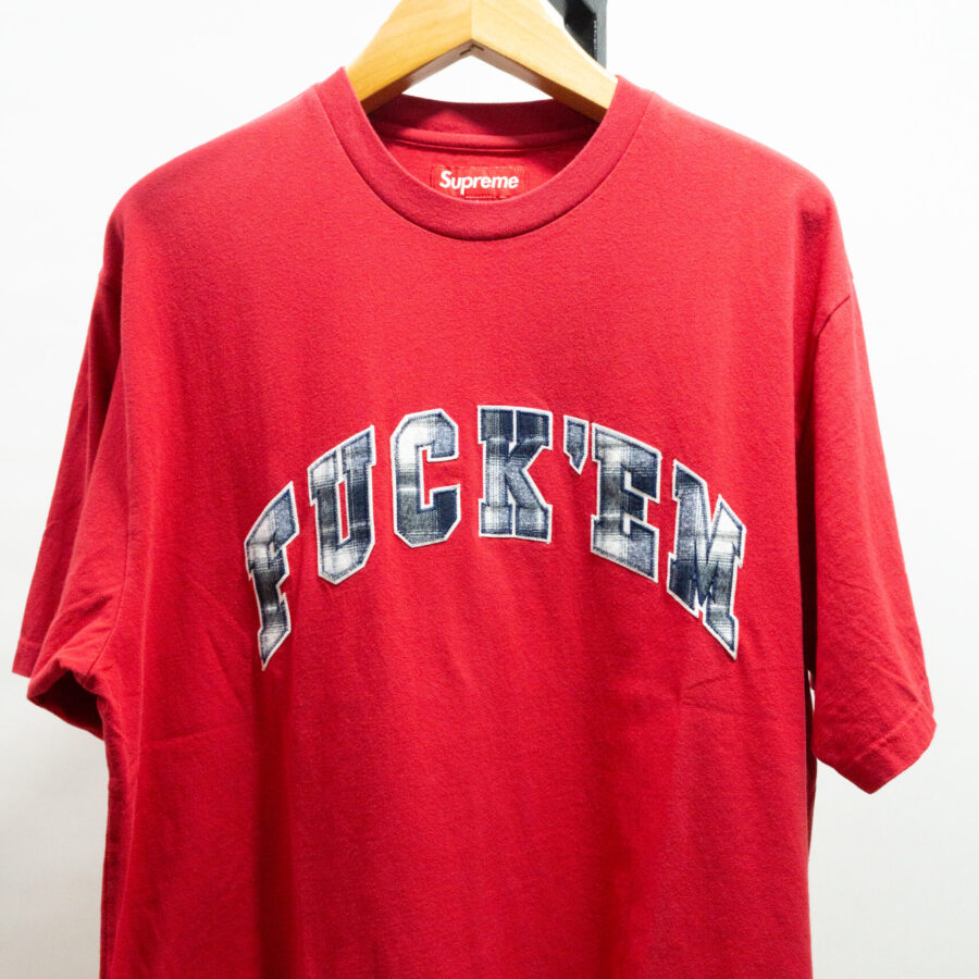 SUPREME FUCK EM PREMIUM TEE