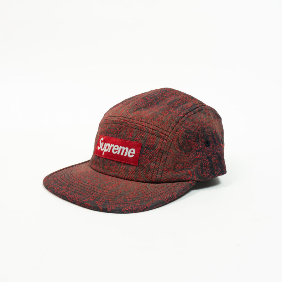 SUPREME CAMP CAP OLD STITCHED RED