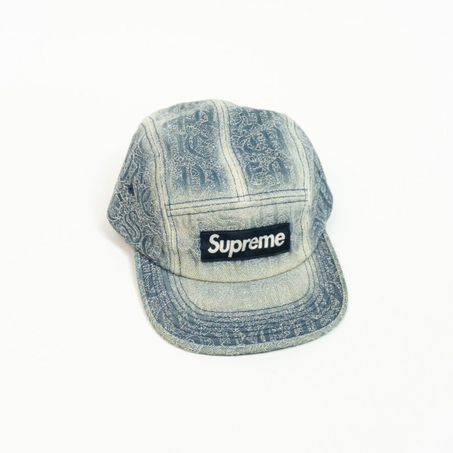 SUPREME CAMP CAP OLD STITCHED JEAN