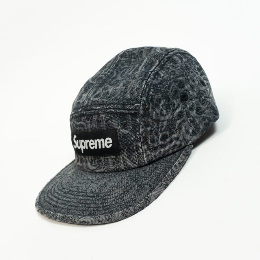 SUPREME CAMP CAP OLD STITCHED BLACK