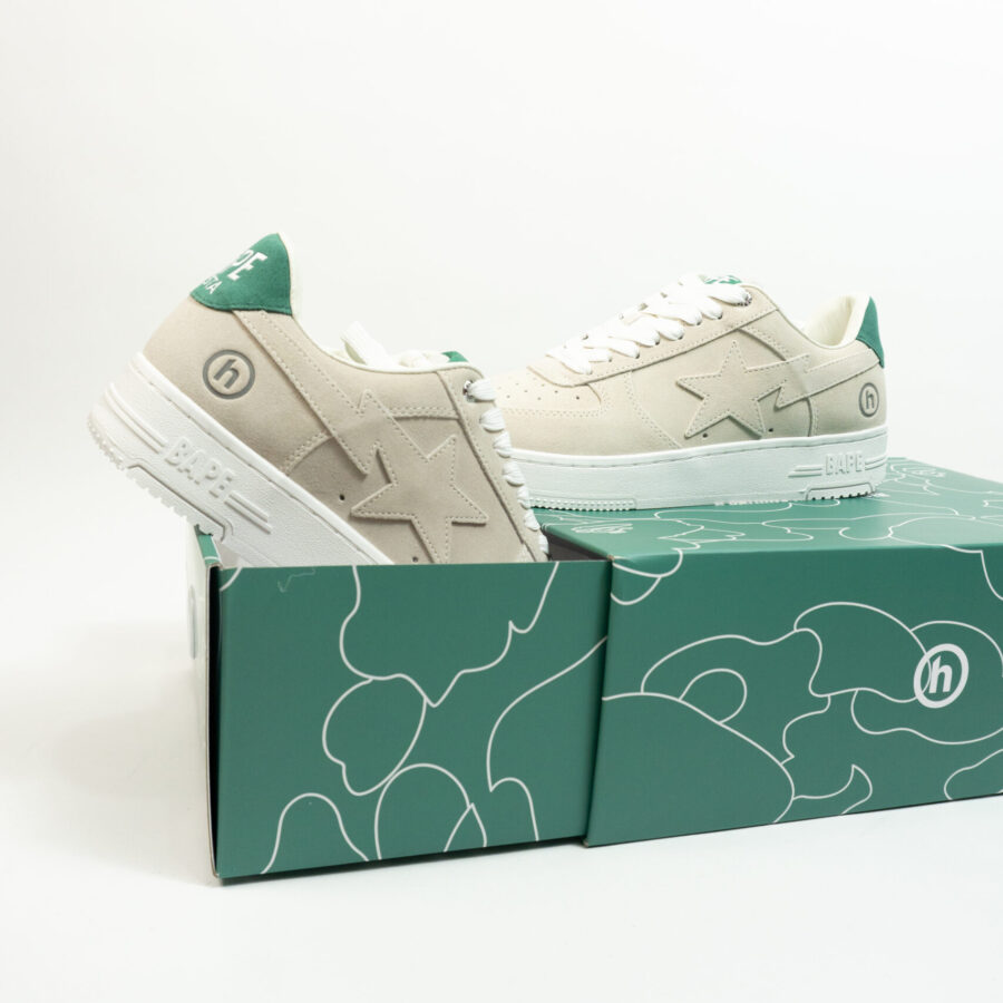 BAPESTA X  HIDDEN NY TAN SUEDE