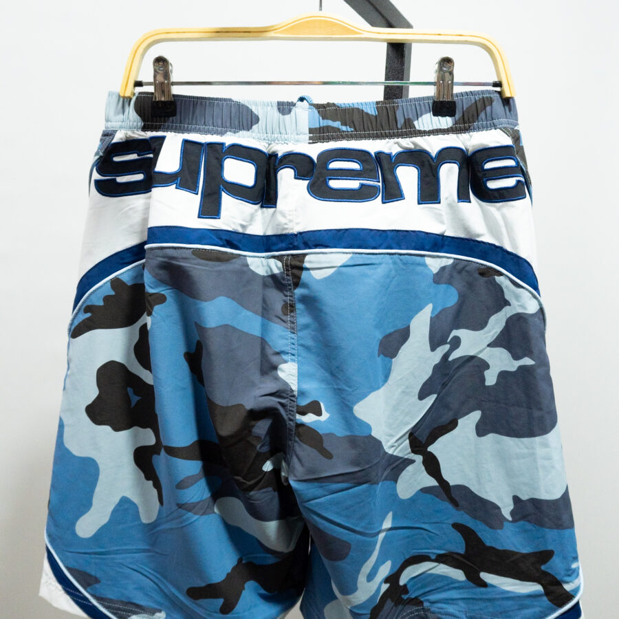 SUPREME CAMO POOL SHORT