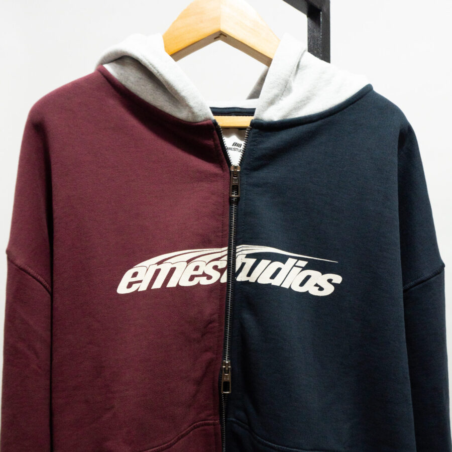EME STUDIOS BURGUNDY HODDIE