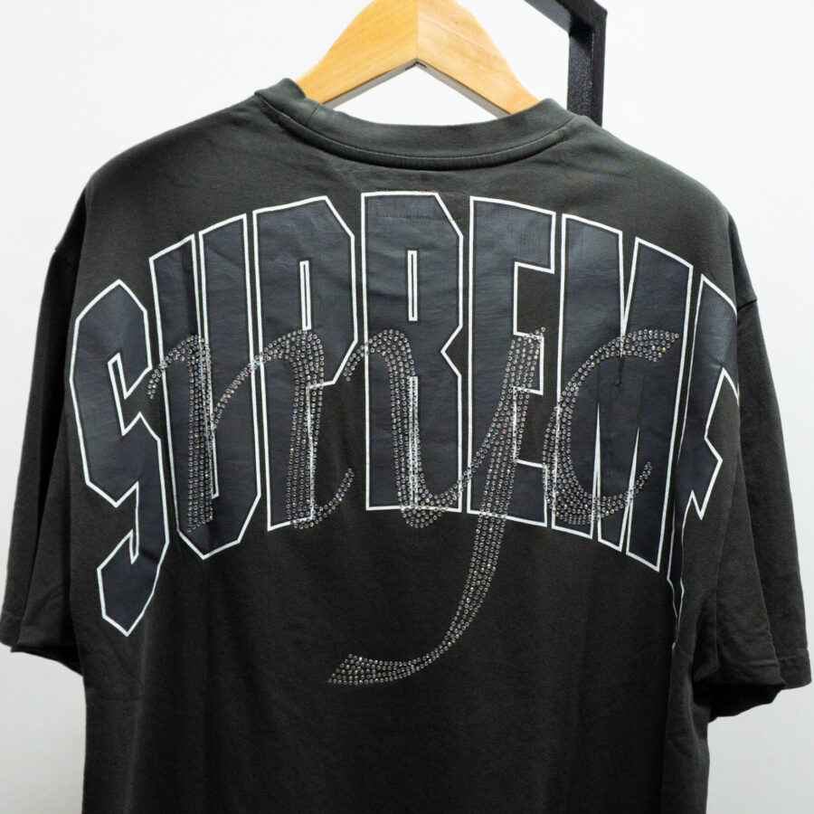 SUPREME RHINESTONE SCRIPT