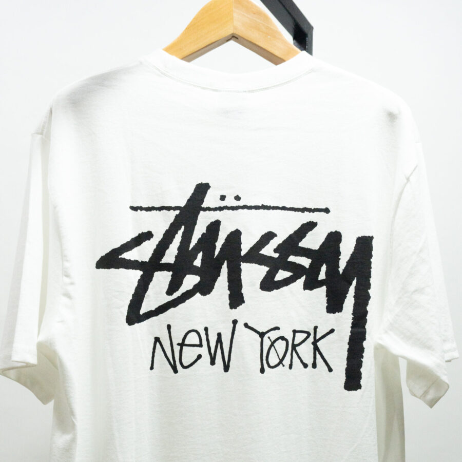 STUSSY WHITE TEE