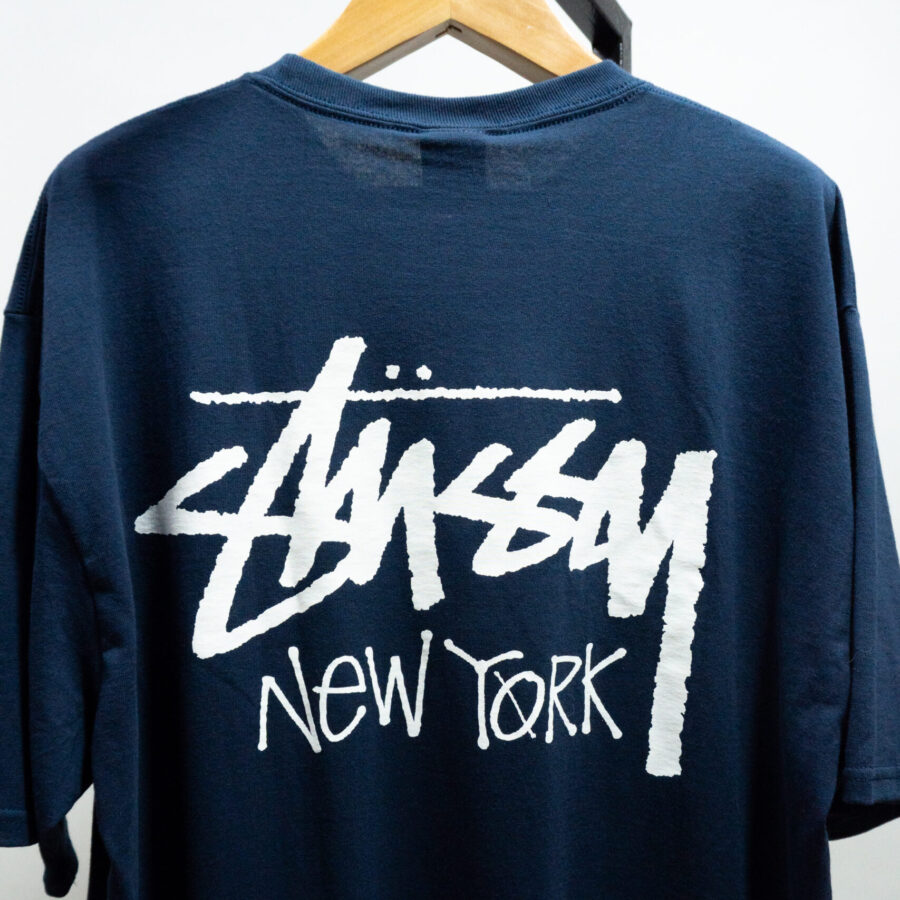 STUSSY NAVY TEE