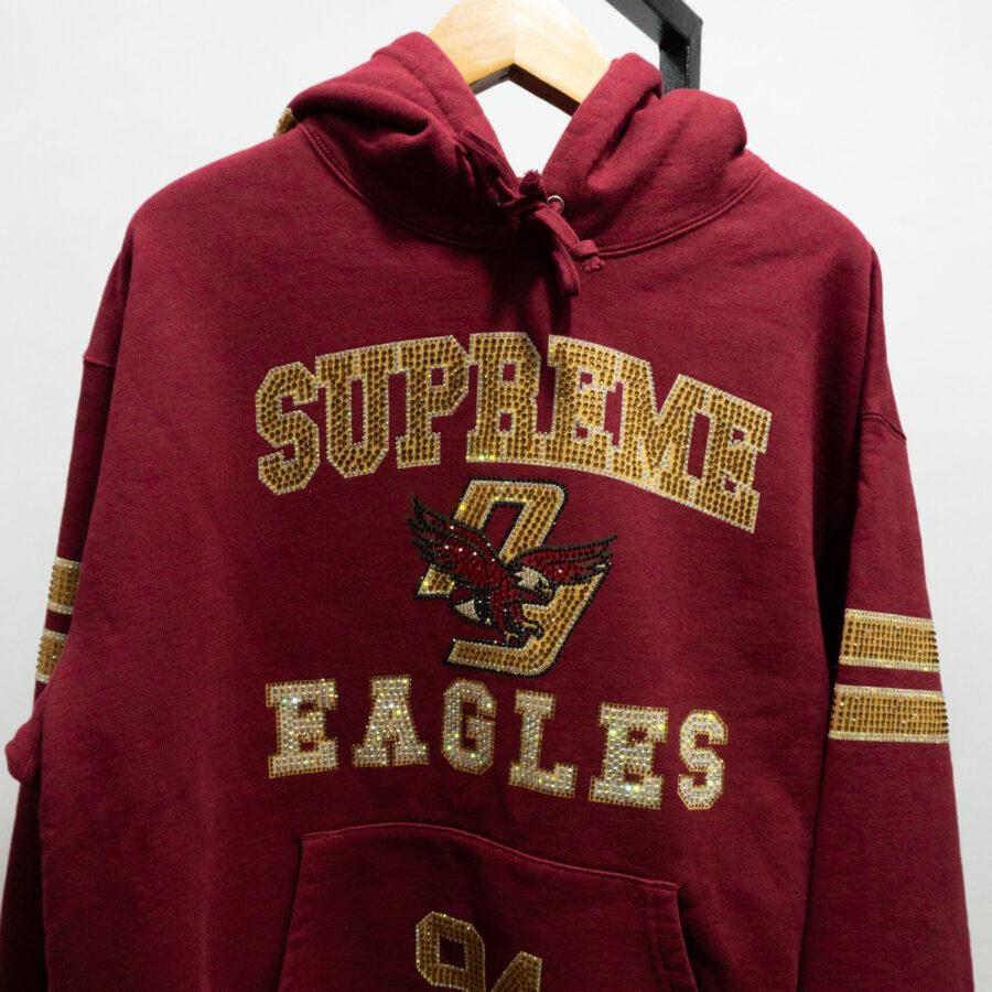 SUPREME RHINESTONE RED